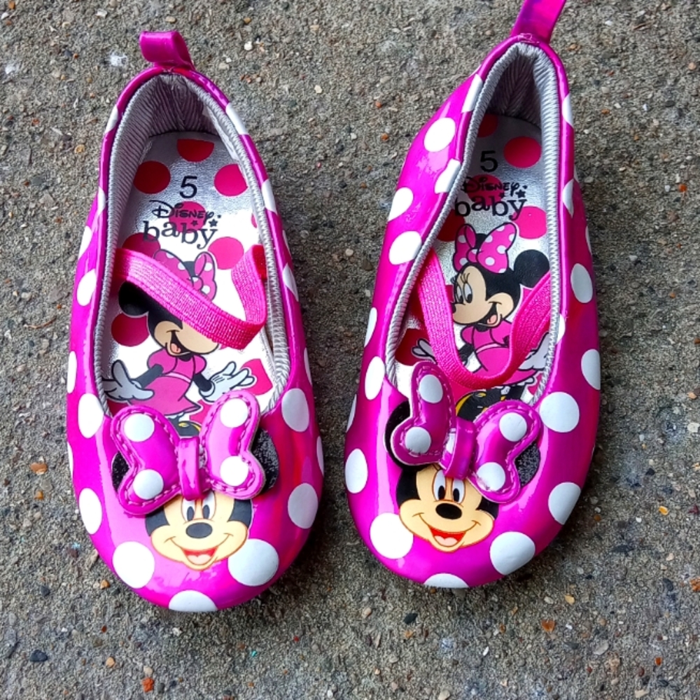 Disney toddler girl Minnie flats